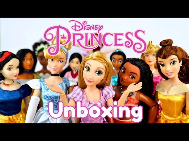 Let's take a look at Princesses!? - Unboxing 11 Disney Princess Dolls! Exciting stuff coming!