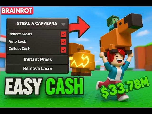 [OP SCRIPT] Steal a Capybara Script - Instant Steal, Auto Lock, Auto Cash (NO KEY!!)