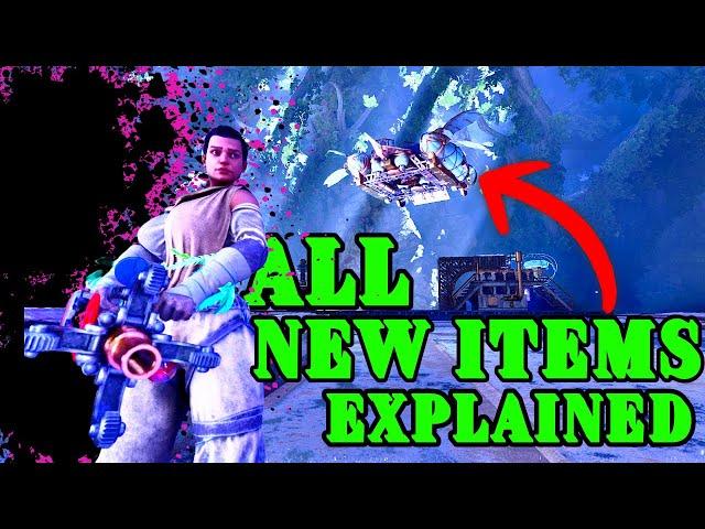 ALL New ITEMS and ENGRAMS in ASA Aberration!!!! DNA Tracking, New Turret, New Forge, New Everything!