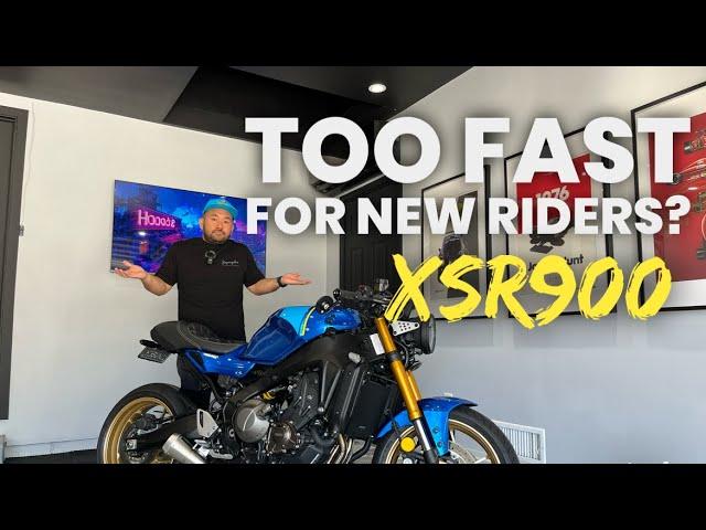 YAMAHA XSR900 as your FIRST BIKE | BEGINNER BIKE?