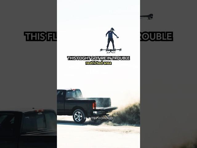 Flying Car Trouble on Military Road with SkySurfer Aircraft  Flying Drone Vehicle. #shorts