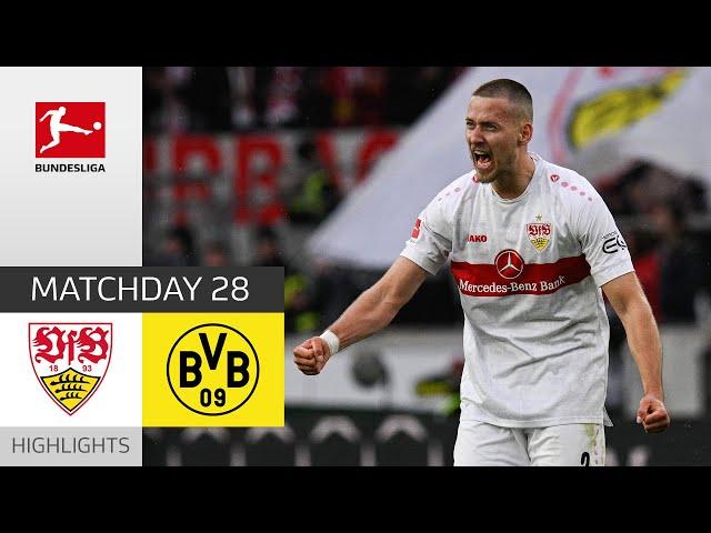 BVB Stumble Again! | VfB Stuttgart - Borussia Dortmund 3-3 | Highlights | MD 28 – Bundesliga 2022/23