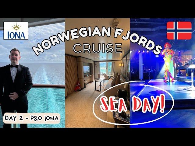 Cruising the Norwegian Fjords on P&O Iona - SEA DAY! Episode 2