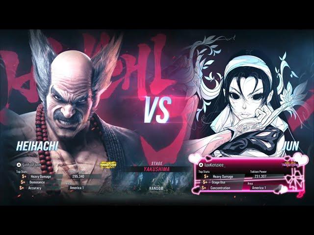 luvKenziee_ (Jun) VS SinfulPants (Heihachi) - Tekken 8 Quick Match