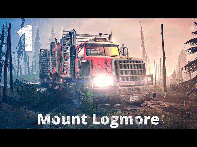 MudRunner Season 8 #1 - Mount Logmore