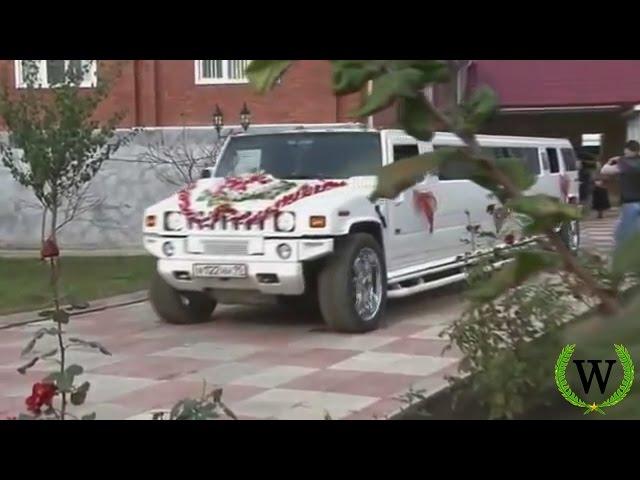 Russian Chechen wedding in Grozny