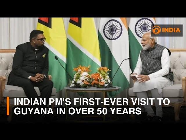 India's PM Modi's visit to Guyana and more | DD India