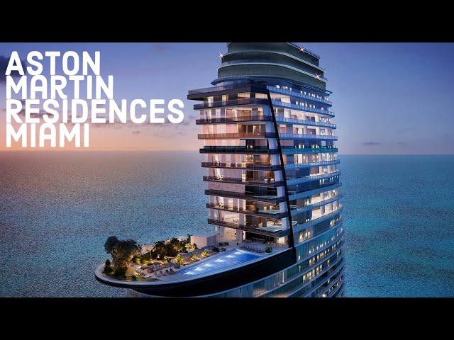 Aston Martin Residences in Downtown Miami with Amazing Triplex Penthouse