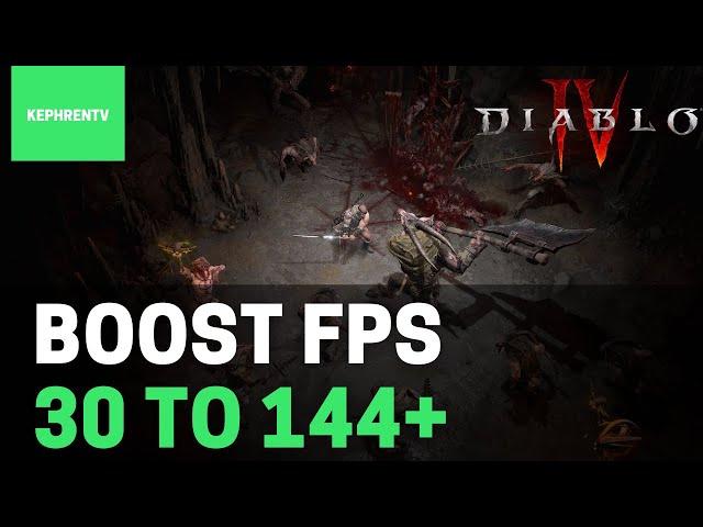 BEST PC Settings for DIABLO 4! (Maximize FPS & Visibility)