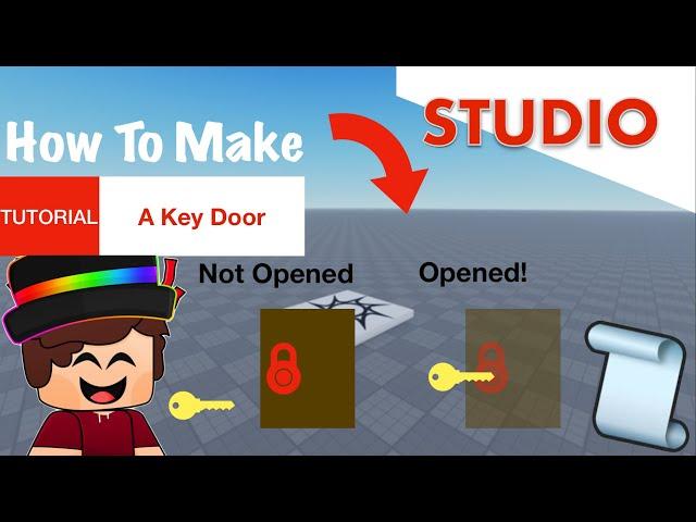 How To Make A Key Door In Roblox Studio