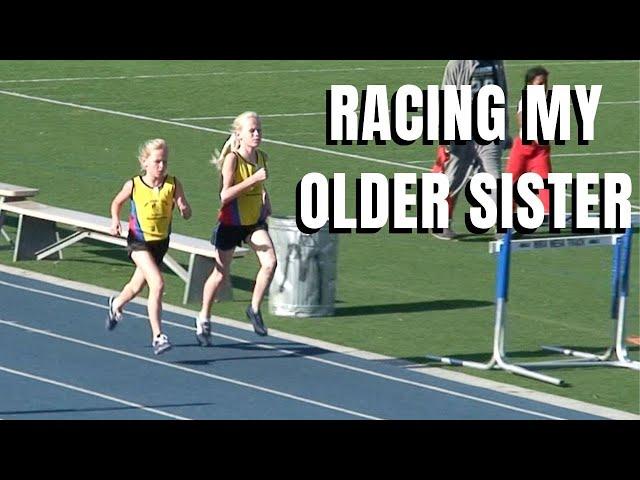 COMMENTATING MY RACE AGAINST MY OLDER SISTER