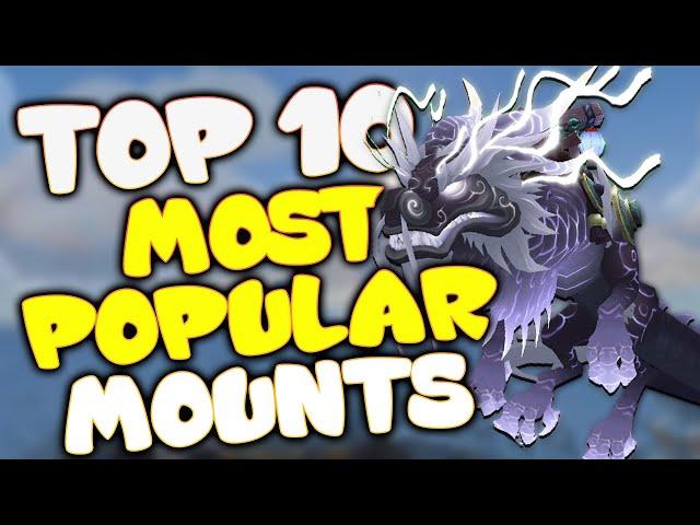 10 Most Popular Mounts in World of Warcraft