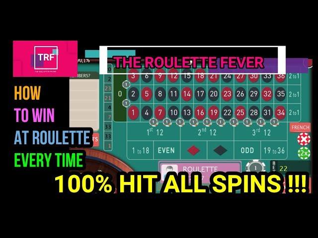  How To Win At Roulette All The Time  We Play All The Roulette Numbers  TheRouletteFever 