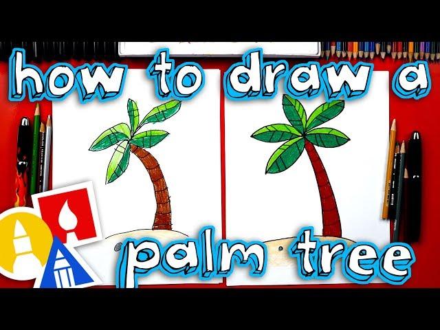 How To Draw A Palm Tree 