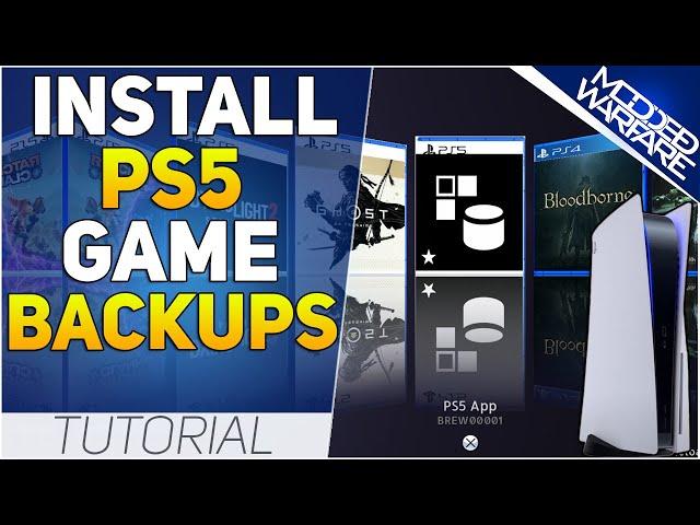 How to Load PS5 Game Backups with Itemzflow