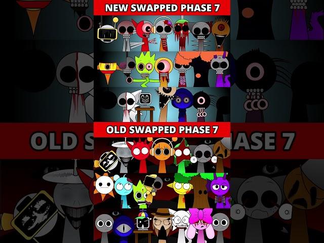 NEW SWAPPED PHASE 7 VS OLD SWAPPED PHASE 7 ? *MIX VERSION* #viralshorts