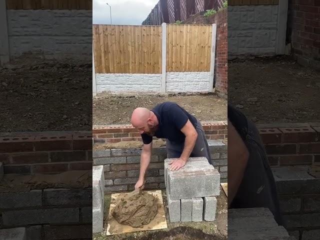 How do you like your butter? #brick #brickbuilder #bricklaying #bricks #blockwork #wall