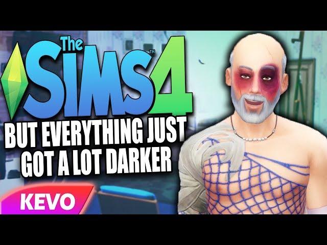 Sims 4 but everything just got a lot darker