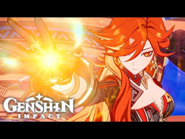 MAVUIKA Declares LUMINE's ANCIENT NAME Cutscene Genshin Impact 5.3 Archon Quest Story