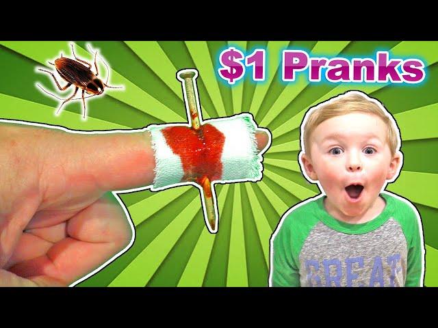 Top 5 Best $1 Pranks | DavidsTV