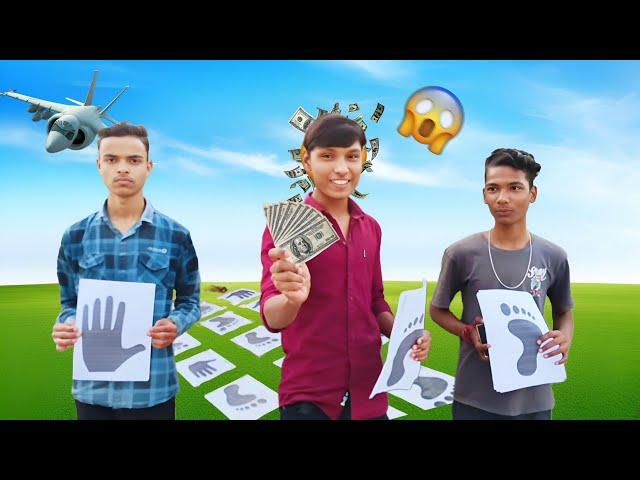 HAND & FEET GAME CHALLENGE|| WINNER gets 10000 Rs