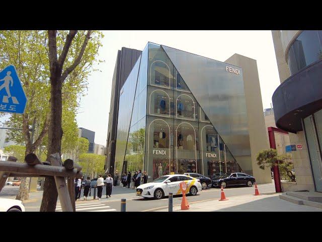 Chung-dam High-end Luxury Shopping Street (청담동 명품거리) in Seoul | Shopping in Seoul