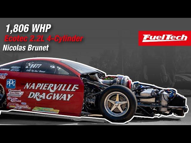 1,806 WHP | Ecotec 2.2L 4-Cylinder | Nicolas Brunet