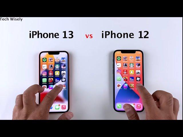 iPhone 13 vs iPhone 12 | SPEED TEST