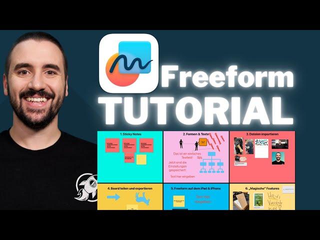 Apple Freeform Tutorial - kostenloses Kollaborations-Tool für Mac, iPhone und iPad!