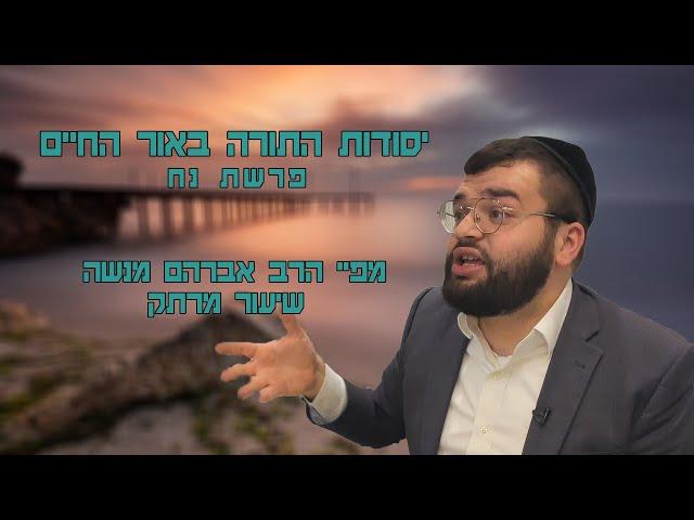 פרשת השבוע נח  שיעור מרתק  | הרב אברהם מנשה |  שידור חי #foryou #קצר #פרשתהשבוע #shorts