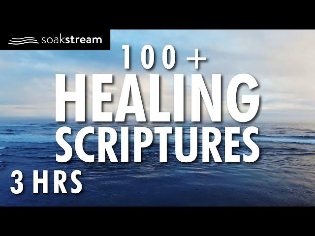 Gods Promises | 100+ Healing Scriptures With Soaking Music | Bible Verses For Sleep