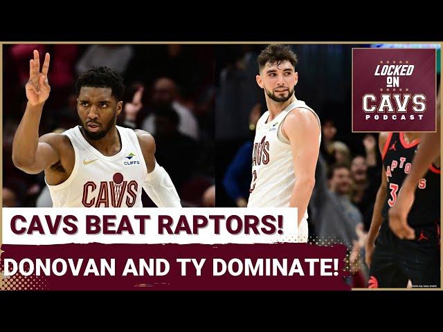 Cleveland Cavaliers win AGAIN over Toronto Raptors | Donovan Mitchell and Ty Jerome DOMINATE!