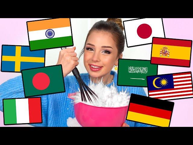 BAKING A CAKE IN FOREIGN LANGUAGES Challenge