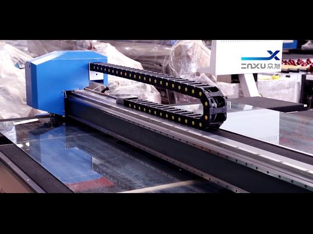 cnc glass cutting machine, full video