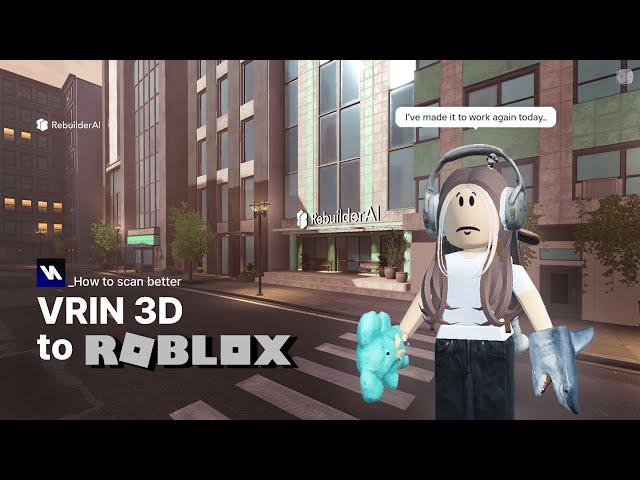 VRIN 3D to Roblox : Create items with Roblox studio