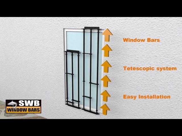 "WINDOW SECURITY BARS INTERIOR"  Is the best product purchased in my life. Adjustable Telescopic.