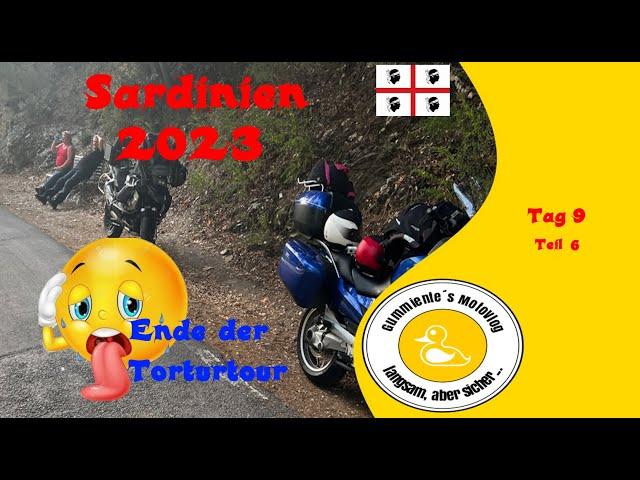 Sardinien 2023 | Ende der Torturtour| Tag 9/6 | BMW 1200 RT