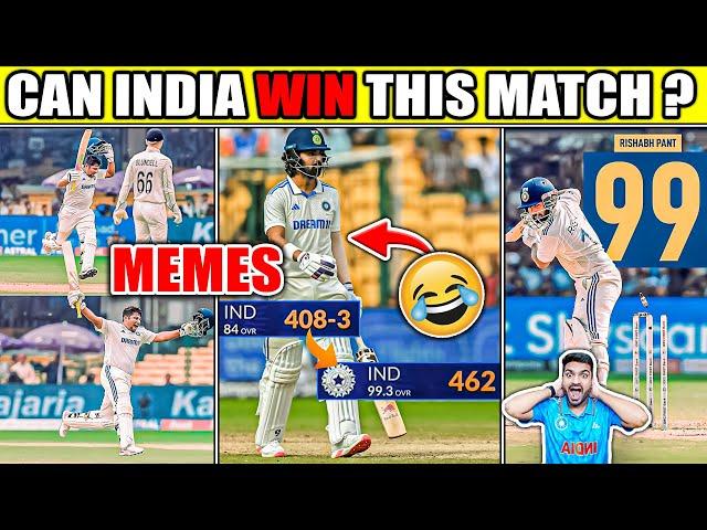 SARFARAZ KHAN 150  PANT 99 OUT  IND vs NZ 1st TEST DAY 4 MEMES