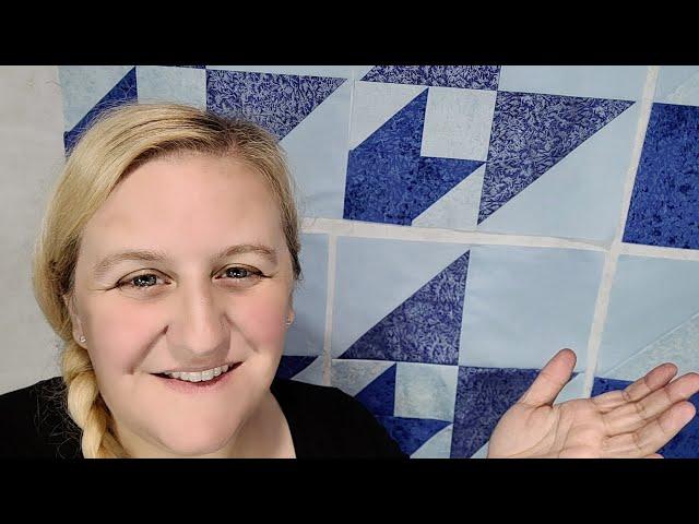 Sew Along the Blue-tiful Quilt with Stephanie's Stitches!