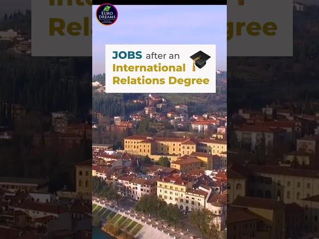 Scope of International Relations Degree In Italy #italy #internationalstudents #studyinitaly