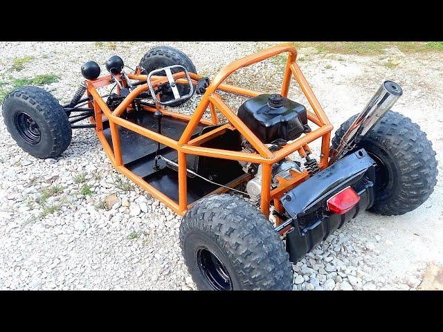 Homemade Exocar Project - Cheral Orange Roadster