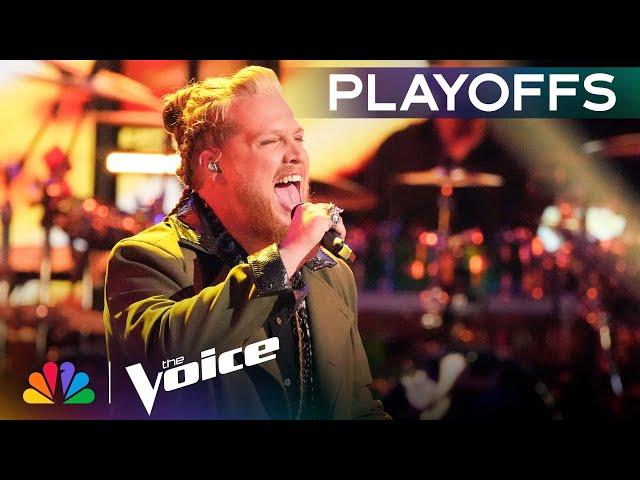 Huntley Honors His Daughter with David Kushner's "Daylight" | The Voice Playoffs | NBC