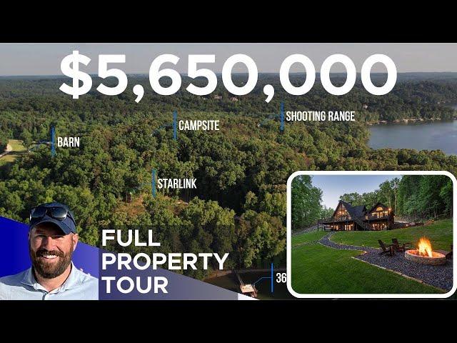 Owner video tour: Inside his $5.6M lakefront property in Georgia