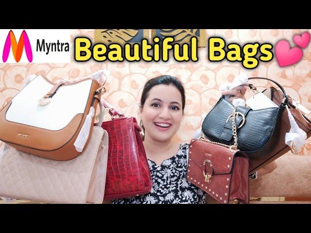 MYNTRA Bags Haul | Sling Bag, Shoulder Bag and Hand Bags | Neema's Talk