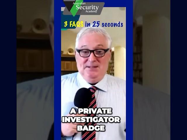 Three FAQs in 20 seconds Private Investigator