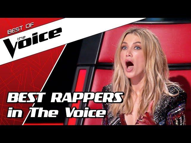 TOP 10 | SHOCKING RAP auditions in The Voice