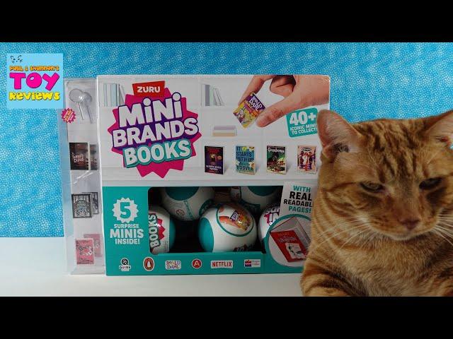 Zuru Mini Brands Books Tiny Miniature Book Unboxing