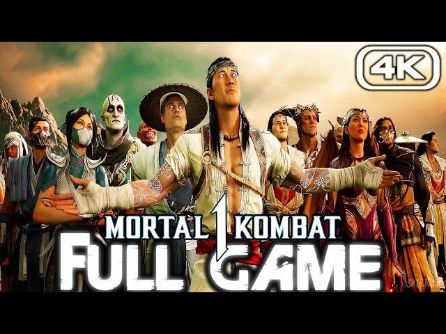 MORTAL KOMBAT 1 Story Gameplay Walkthrough FULL GAME (4K 60FPS) No Commentary