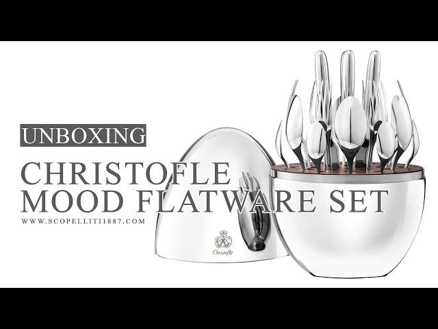 UNBOXING Christofle Egg Mood Flatware Set