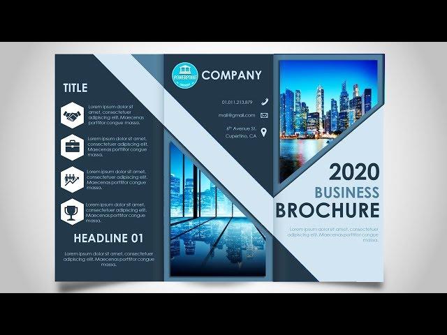 How to make a Brochure in PowerPoint / Print Ready design